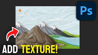 How to Add Texture in Photoshop  Full Guide [upl. by Aryas]