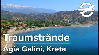 Agia Galini ☀️ Die schönsten Strände auf Kreta ☀️ [upl. by Rutra]