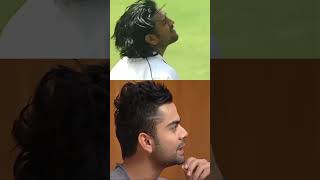 Virat kohli tells why Dhoni cut his long hair  Team India  Cricket [upl. by Duj]