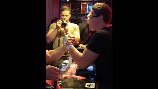 Devon larratt vs Schoolboy shorts viral armwrestling [upl. by Tedd259]