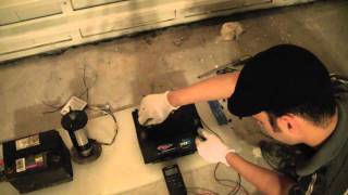 Lead Acid Car battery to Alkaline rechargeable battery conversion [upl. by Gaye60]