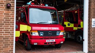 Oxfordshire Fire amp Rescue Service  Slade Park Turnout  Retro Incident Command Unit Showcase [upl. by Lopez]