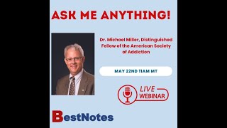 Dr Michael Miller Distinguished Fellow of the American Society of Addiction  Ask Me Anything [upl. by Kathlene]