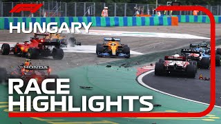 Race Highlights  2021 Hungarian Grand Prix [upl. by Zebe]