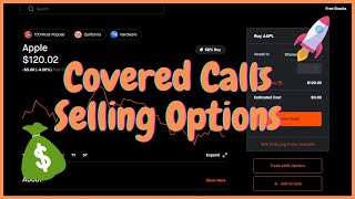 HOW TO TRADE COVERED CALLS IN ROBINHOOD  SELLING OPTIONS amp WEEKLY INCOME  STRATEGY 2 [upl. by Anilev]