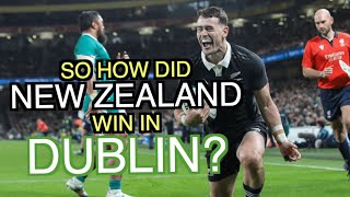 So how did the All Blacks triumph in Dublin [upl. by Mabel]