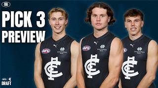 A shock BOLTER for Pick 3 👀  2024 AFL Draft Preview [upl. by Dinah]