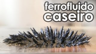 Como fazer ferrofluido caseiro RECEITA DE FERROFLUIDO [upl. by Edyaj9]