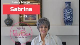 Wig Review Sabrina Wig petite size by Henry Margu in color 43 [upl. by Oidgime]