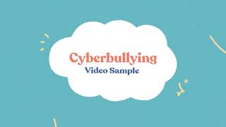 Everyday Speech Cyberbullying Video Sample [upl. by Armil]