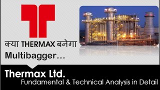 Thermax Share Analysis in Hindi  Fundamental and Technical Analysis for Beginner  Market Delight [upl. by Lizabeth921]