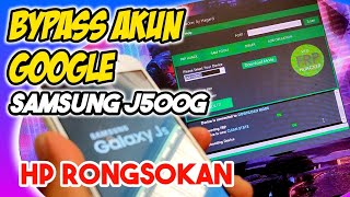 FRP BYPASS AKUN GOOGLE SAMSUNG J500G VIA FRP HIJACKER MASIH WORK [upl. by Bevers983]