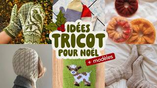 IDÉES TRICOT à offrir pour Noël [upl. by Droffats933]