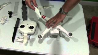 DJI Phantom 2 Vision Propeller Installation Tutorial [upl. by Lyris]