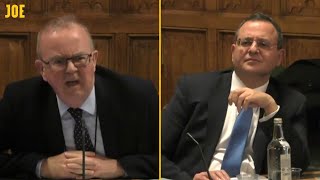 Ian Hislop embarrasses MPs in their own select committee on lobbying and transparency [upl. by Niloc217]