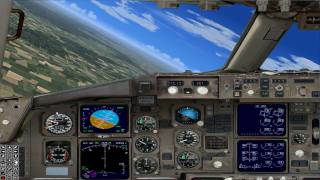 Captain Sim Boeing 757 Tutorial Flight GERMAN part 3 [upl. by Valerie]