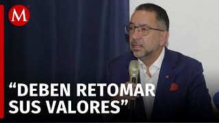 Javier Lozano habla sobre pleito con Marko Cortés quotYa se debió haber idoquot [upl. by Natsirt155]