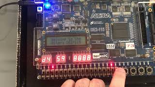 Digital Dice Roller on FPGA Demo [upl. by Lihas]