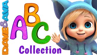 😀 ABC Song  Nursery Rhymes and Baby Songs from Dave and Ava 😁 [upl. by Havot]