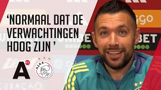 Ajaxtrainer Farioli over de Klassieker [upl. by Rayburn]