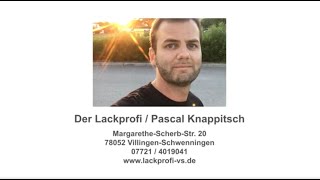 Der Lackprofi  Ihr Spezialist für Autoaufbereitung und Smartrepair in VillingenSchwenningen [upl. by Adihsar772]