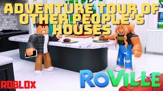 Adventure Tour of Other People Houses In Roville  Roville Roblox [upl. by Audly]