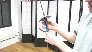 Stances in Sabre Fencing for Beginners [upl. by Caplan]