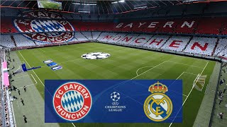 Bayern Munich vs Real Madrid Champions League semifinal Full Match Highlights Skillful PES gameplay [upl. by Dorothea]