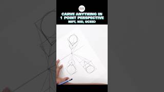 Carve Anything In 1 Point Perspective😱⌛⌛ Shorts PWShorts [upl. by Nmutua]