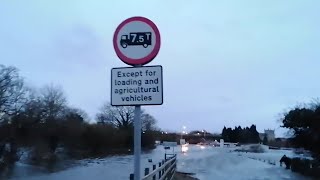 Flooding in Snaith East Yorkshire England 2020 [upl. by Gavrah]