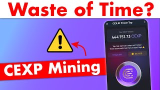 CEXP Coin Tap Mining  Legit or Another Scam [upl. by Guinna]