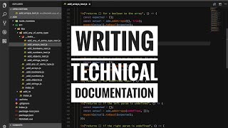 Writing technical documentation [upl. by Nyrat612]