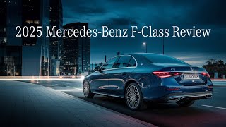 New 2025 MercedesBenz F Class Unveiled  The Best Luxury Sedan [upl. by Notsgnik404]