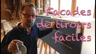 TUTO  COMMENT FAIRE DES FACADES DE TIROIRS FACILES [upl. by Lachlan357]