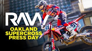 Oakland Supercross Press Day RAW [upl. by Cida]