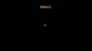 Venus through Meade telescope 🔭 shorts [upl. by Carlo]