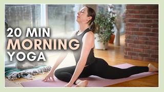 20 min Morning Yoga  Balance amp Lower Body [upl. by Pul]