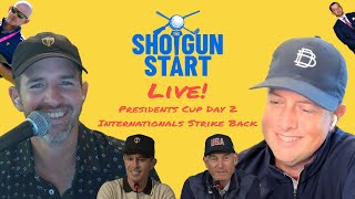 Presidents Cup Day 2  The Shotgun Start [upl. by Enyale]