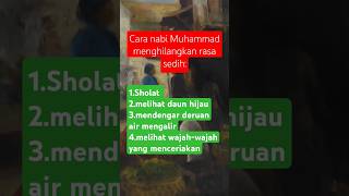 Cara Nabi Muhammad menghilangkan rasa sedih shortvideo sholawat quotes [upl. by Akina]