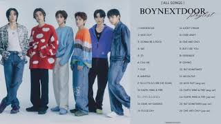 BOYNEXTDOOR PLAYLIST  ALL SONGS  2024 [upl. by Shevlo]