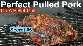 11 Secrets to AMAZING Pulled Pork on a Pellet Grill [upl. by Enajharas]