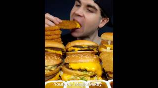 McDonald’s “Best” Menu Items asmr mukbang food [upl. by Eustace]