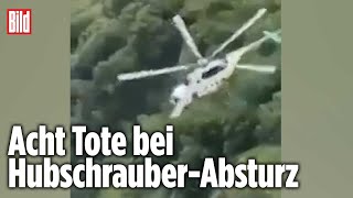 Hubschrauber stürzt bei Rettungsmission ab  Georgien [upl. by Silma351]