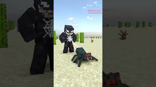 Baby Zombie Becomes Kaiju No 08 In Venom Challenge Baby zombie minecraft animations [upl. by Yenroc]