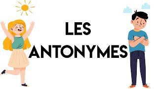 les synonymes et les antonymes des mots exercices avec la correction [upl. by Rexanne]