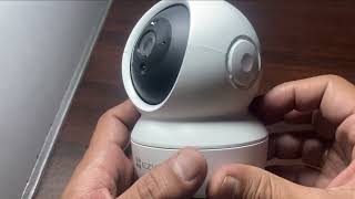 Hikvision ezviz c6n camera setup in hindi  How to connect ezviz c6n to mobile [upl. by Connie]