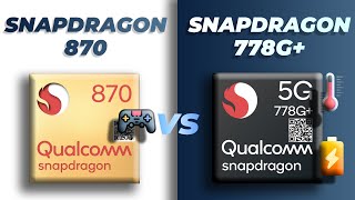 Snapdragon 870 vs Snapdragon 778G  BGMI TEST  Best processor under 30k  Techie Nick In HINDI [upl. by Feld854]