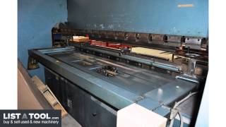 Amada RG 100L Hydraulic Press Brake [upl. by Mercer87]