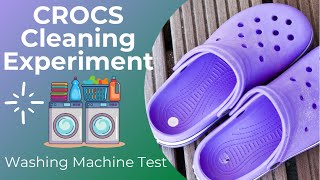 How I Clean My Fuzz CROCS  Fuzz Lined Crocs Washing Machine Experiment  Ep 02 [upl. by Edora]