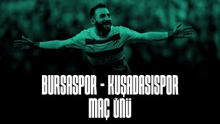 Bursaspor  Kuşadasıspor Maç önü [upl. by Ches]